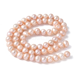 Нити из натурального культивированного пресноводного жемчуга&nbsp;PEAR-I007-07O-05B