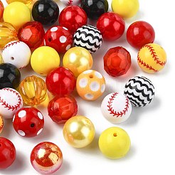 50шт. акриловые бусины для посадки SACR-CJC0010-01A