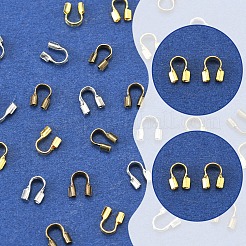 450 шт. Защитные устройства и протекторы из латунной проволоки двух цветов KK-FS0001-63