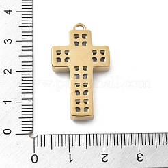 Подвески из нержавеющей стали 304 с микропаве из кубического циркония&nbsp;STAS-Z121-48G