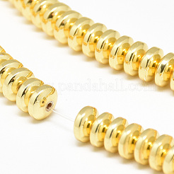 Гальванизировать немагнитных синтетический гематит бисер пряди X-G-Q465-29G