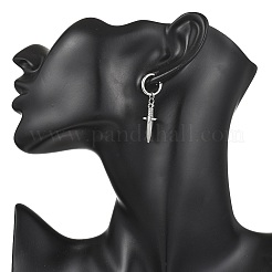 Pendientes de aro de acero inoxidable 304 para mujer&nbsp;EJEW-JE07210