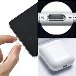 50 шт. ПВХ мобильные противопылевые заглушки&nbsp;AJEW-SC0031-65