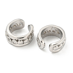 Серьги-манжеты из циркония EJEW-E299-03P