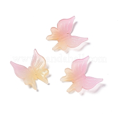 Двухцветные непрозрачные акриловые кабошоны OACR-C009-11