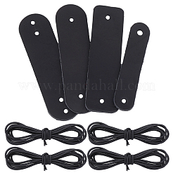 4 ensemble de housses de protection en cuir pour ordinateur portable de 4 tailles&nbsp;FIND-CP0003-74A