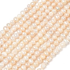 Нити из натурального культивированного пресноводного жемчуга&nbsp;PEAR-L034-08