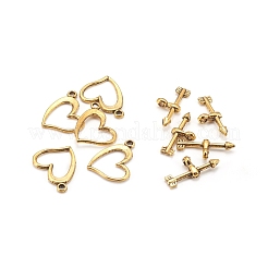 Застежка тоггл из сплава TIBE-L003-020AG