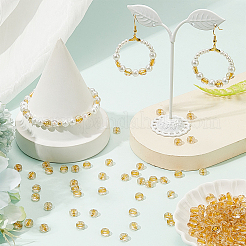 800 шт. Прозрачные акриловые бусины&nbsp;TACR-SC0001-40