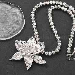 Ccb пластиковые бусины ожерелья NJEW-P319-01P