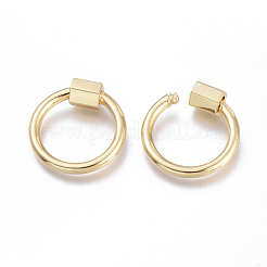 Латунные брелоки с карабином KK-I673-09G