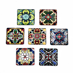 Кабошоны из стекла&nbsp;GGLA-S036-21C-01C