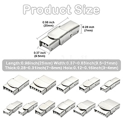 11 pz 11 stili di fermagli per cinturini per orologi in acciaio inossidabile&nbsp;STAS-CJ0003-41