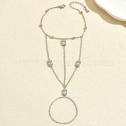 Elegante Armbänder aus Messing mit mehrlagigem&nbsp;PZ1689