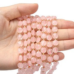 Природного розового кварца нитей бисера G-C116-A36-02