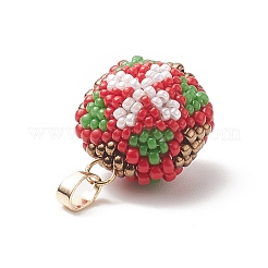 Японские подвески с семенами Миюки ручной работы PALLOY-MZ00098-01