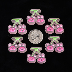 Прозрачные акриловые бусины&nbsp;MACR-S374-04B-06