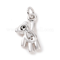 Латунные микро проложить кубического циркония подвески KK-C012-15P