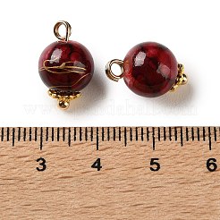 Legierung mit Glasanhängern&nbsp;FIND-Z121-02G-04