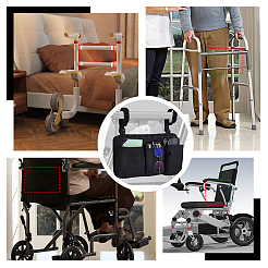 Полиэстеровые сумки для хранения инвалидных колясок&nbsp;DIY-WH0888-879