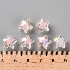 Прозрачные акриловые бусины&nbsp;TACR-S152-01B-SS2112