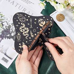 Держатели маятника для биолокации из древесины тополя AJEW-WH0377-021