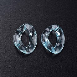 Anneaux de liaison acryliques transparents&nbsp;MACR-S373-108-B07