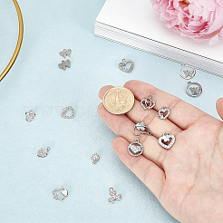 15 pz 15 stili in ottone con pendenti in strass&nbsp;FIND-GA0008-71