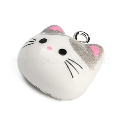 Pendentifs en résine opaque imprimée&nbsp;RE-CBA08CD-02E
