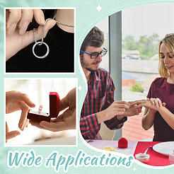 24 шт. 24 стиля колец из нержавеющей стали для женщин RJEW-NB0001-07