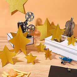 3D-Stern-Papierglitzerpulver-Displaydekorationen&nbsp;DIY-WH20082-52A