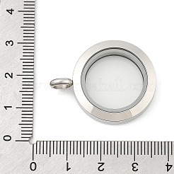 Schwimmende Medaillonanhänger aus Edelstahl 304&nbsp;X-STAS-E443-41P-03