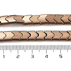 Синтетических немагнитных гематит бисер нитей G-P545-I01-01D