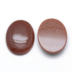 Cabochons en goldstone synthétique&nbsp;G-P393-I03