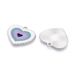 Подвески из эмали и сплава&nbsp;ENAM-T020-104B