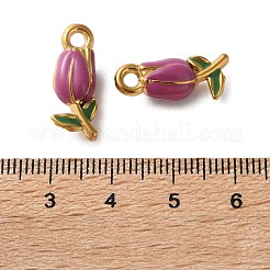 Подвески из нержавеющей стали 304 с эмалью STAS-B100-04G-02