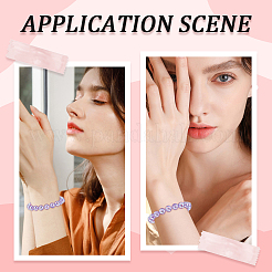 5 цвет прозрачных акриловых бусин&nbsp;MACR-PA0001-03C-01