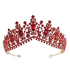 Ожерелья с подвесками из сплава со стразами в форме капли FS-WGCA643-02