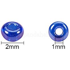 Gemischte 12/0 runde Glasperlen Perlen&nbsp;SEED-PH0006-2mm-05