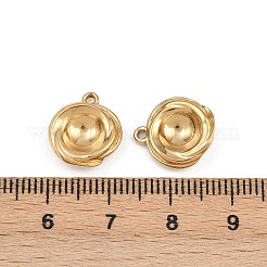 Оправы для подвесок из нержавеющей стали 304 в виде кабошонов STAS-L303-32G