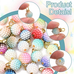 40шт акриловые подвески PALLOY-FS00035