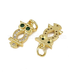 Латунные микро проложить кубического циркония подвески&nbsp;KK-I358-036G