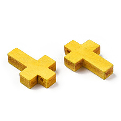 Подвески из окрашенного дерева&nbsp;WOOD-WH0038-15A