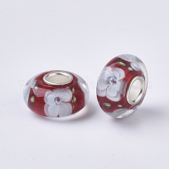 Бусины лэмпворк европейского стиля  X-LAMP-S193-004D