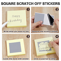 100 шт. стираемая пленка с покрытием ПЭТ для пароля&nbsp;DIY-OC0014-72A