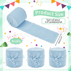 5 метр хлопчатобумажных бахромчатых лент OCOR-WH0045-09D