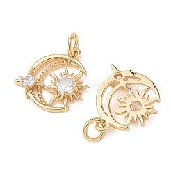 Pendentifs en laiton et zircon cubique transparent pour la Saint-Valentin de Shegrace&nbsp;XGRQ3K682-536G