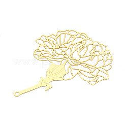 Латунные филигранные большие кулоны KKC-T003-32G