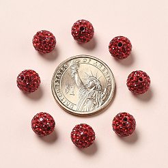 Бусины с класс А стразами&nbsp;RB-B026-27