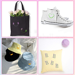 Tela soluble en agua estilo bohemio&nbsp;DIY-WH0488-17K
